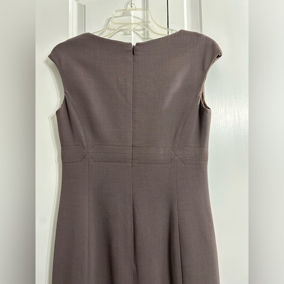 Agnona Cap Sleeve Fitted Cashmere Midi Dress Size 42 - Picture 5 of 11